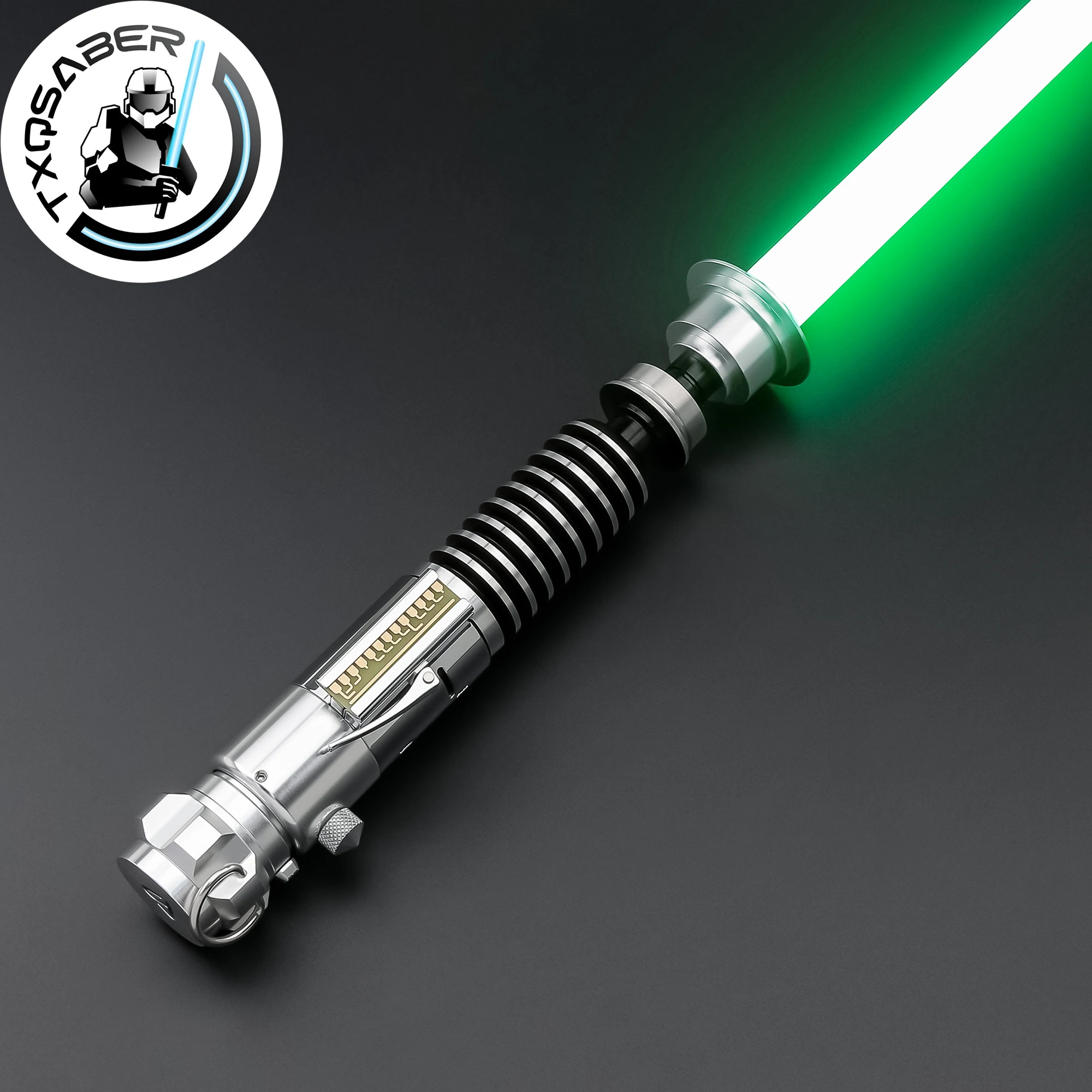 

TXQSABER Lightsaber Luke V2 Skywalker Laser Sword Smooth Swing Blaster FOC Metal Hilt Heavy Dueling Lightsword Toys for Adult