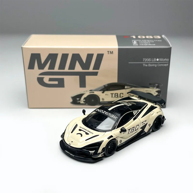 

Модель MINIGT 720S в масштабе 1:64 # Модель автомобиля из сплава 1083, статическая коллекционная модель, украшение, праздничный подарок, игрушка, сувенир