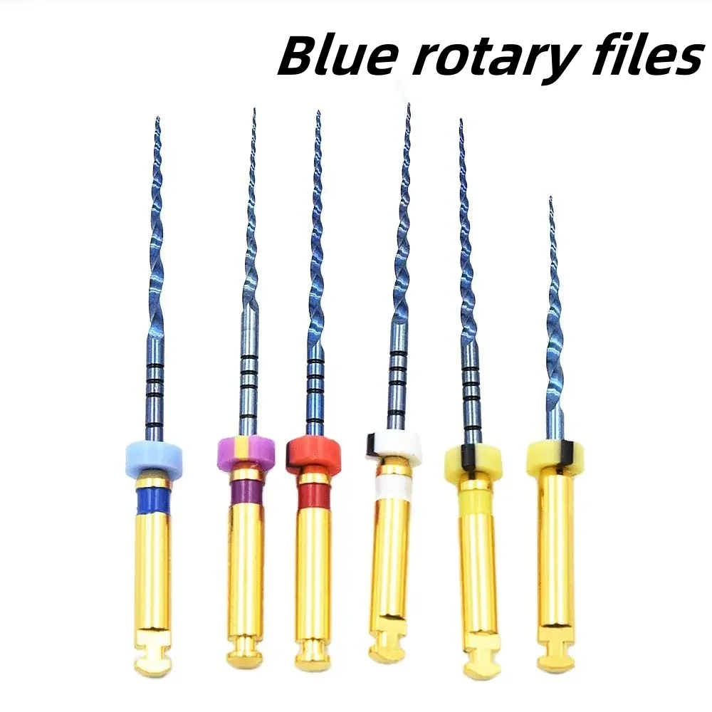 

Glin Dental Rotary Super Files Синие файлы Роторные файлы Niti Тепловая активация Эндодонтические файлы Использование для корневых каналов