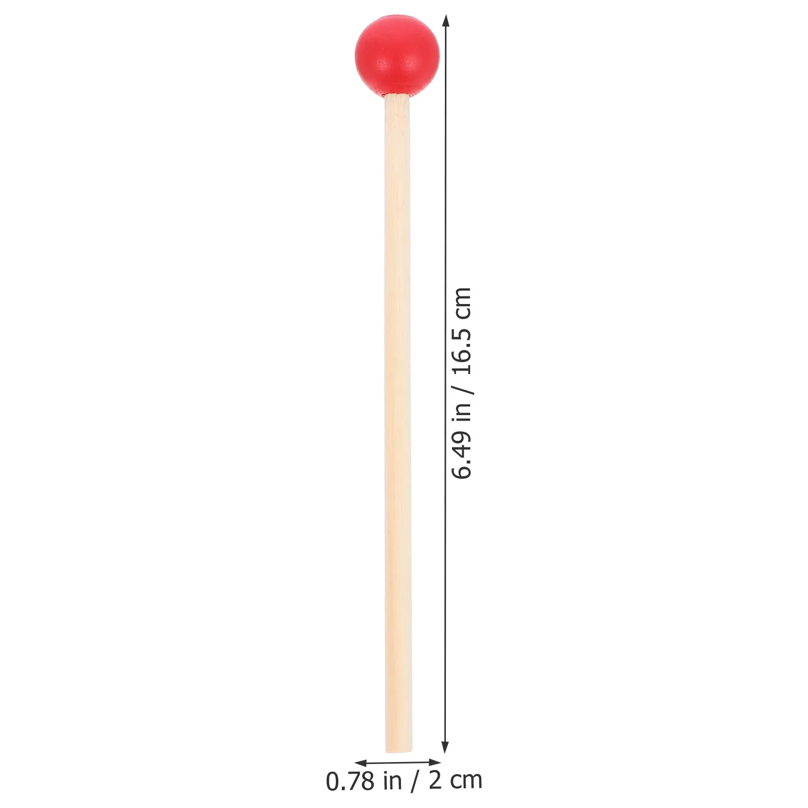 12Pcs Wooden Drumsticks High-Density Compressed Wood Professional Grade Drum Practice Tool for Beginners Kids Musicians