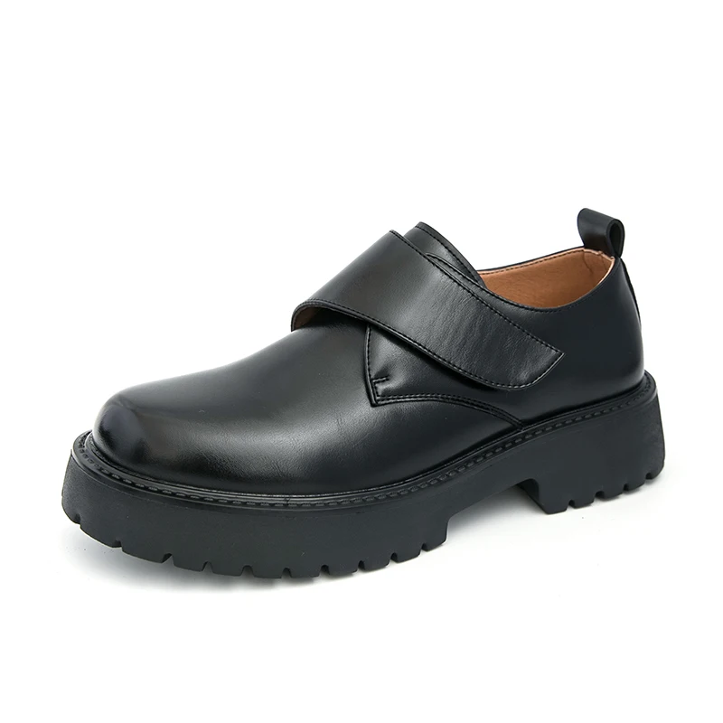 

Роскошная брендовая мужская повседневная обувь, кожаная мужская обувь высокого качества, модельные оксфорды на толстой подошве в британском стиле на платформе, модная рабочая обувь