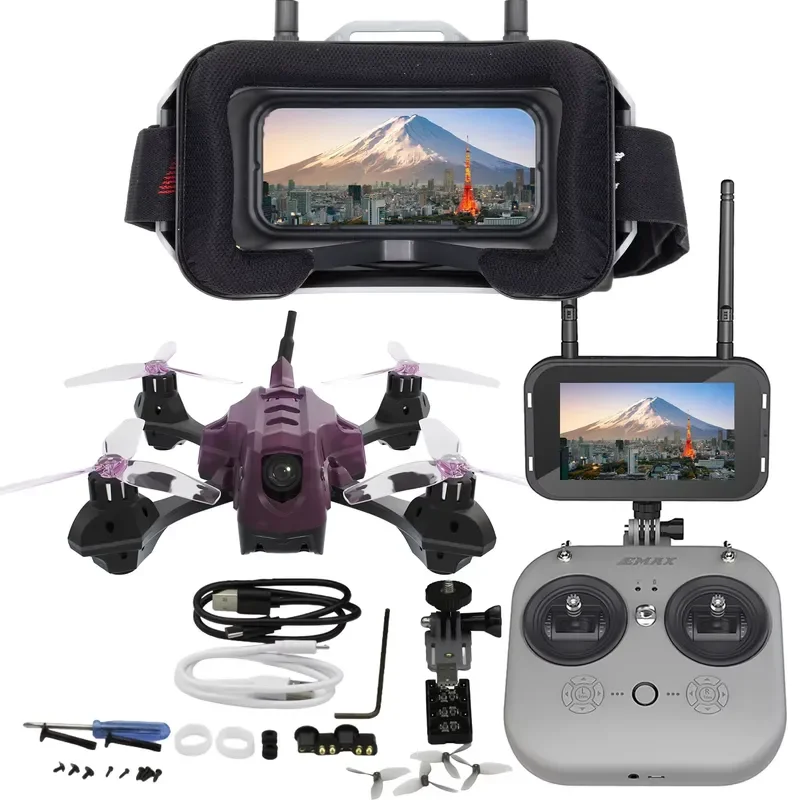 for EMAX Official 2026 Tinyhawk Lite Adventure Outdoor FPV Racing Whoop RTF Kit with Goggles and Controller Freestyle
