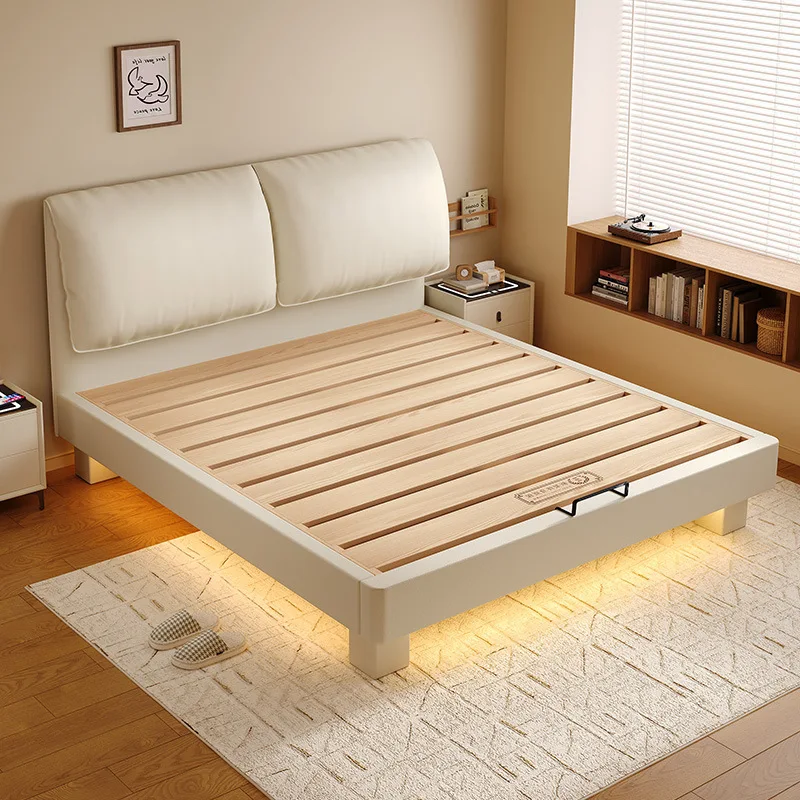 Adults Mattresses Double Bed Decoration Dormitory Bunker Bedroom Double Bed Queen Headboards Letto Matrimoniale Furniture