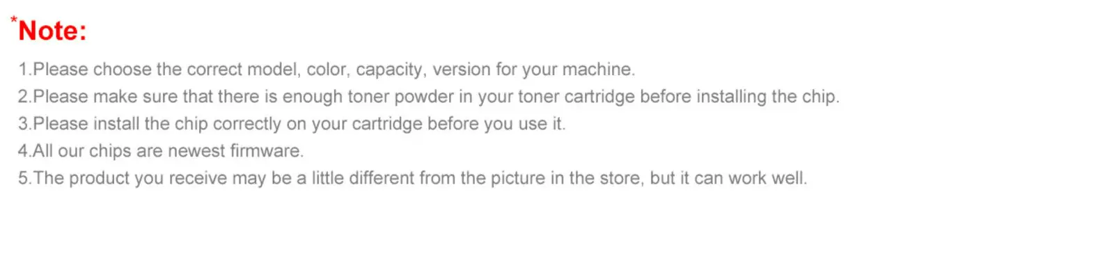 1x Toner Chip for Lexmark MS317 MS417 MS312 517 617 510 MS415 MX317 MS310 MS610