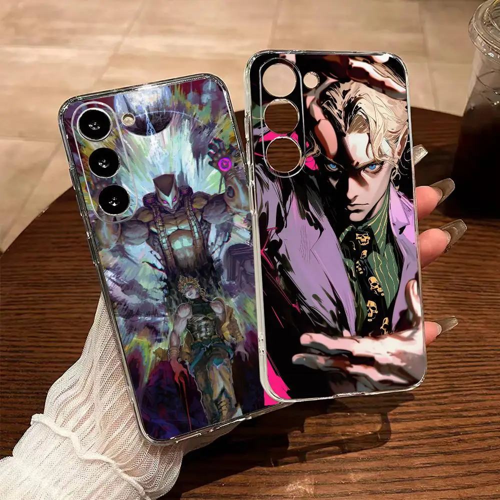 Anime J-JoJos B-Bizarre Adventure  Transparent Phone Case for Samsung A10 12 20 21S 30 31 40 50 51 52 70 71 Cover