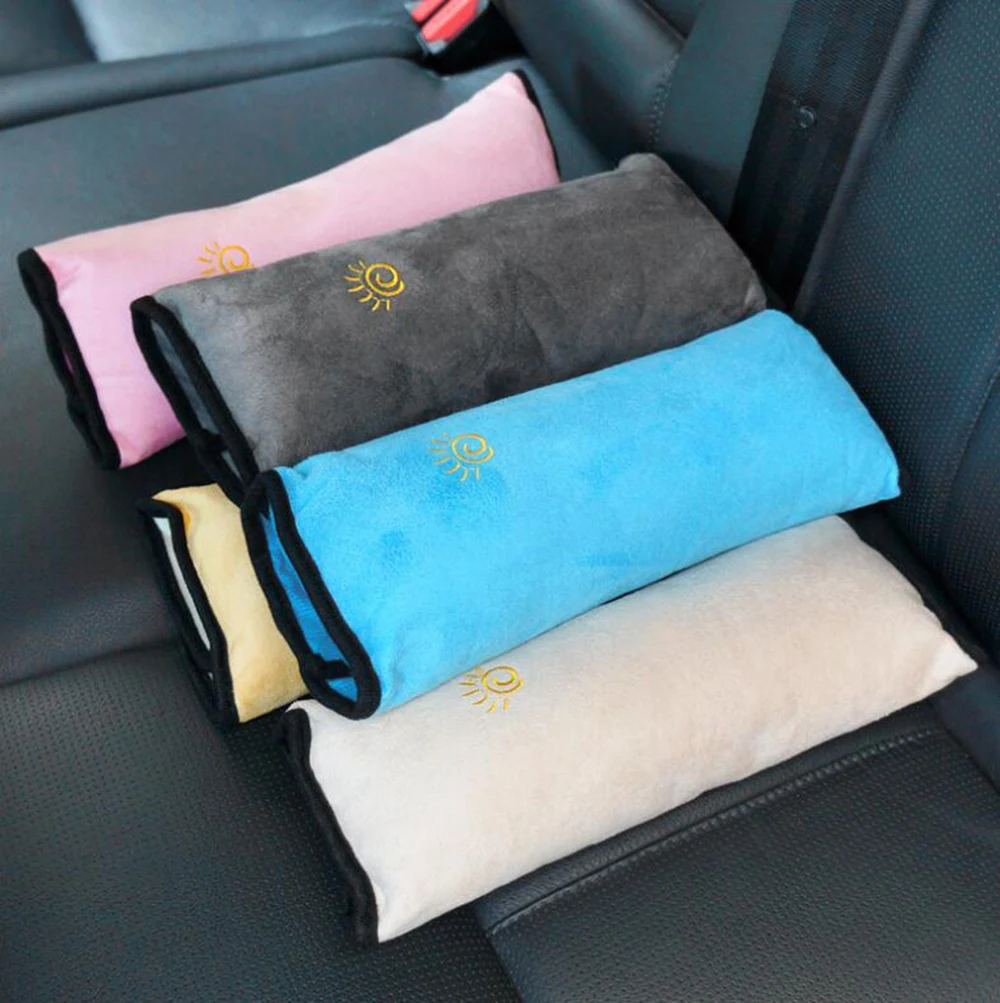 Child Car Safety Seat Belt Pillow Shoulder Strap Pad Cushions Head Supports Kids For Universal Car-Styling