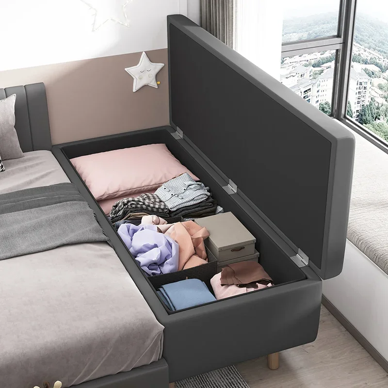 Splicing locker expansion artifact can be stored, bed widening, splicing cabinet splicing large bed, adults can sleep