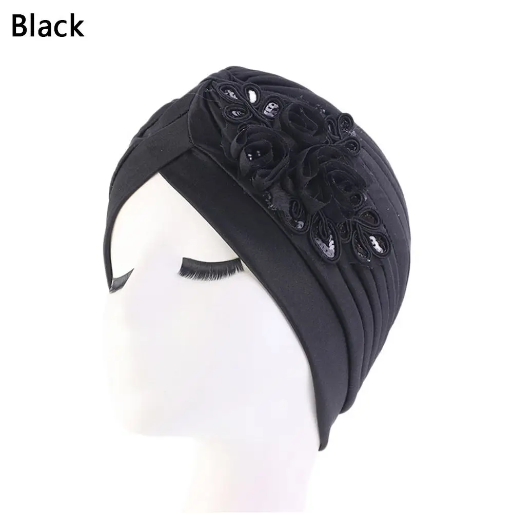 

Women Ladies Headwear Bonnet Indian Inner Hijabs Head Wrap Muslim Turban Hat Sleep Cap