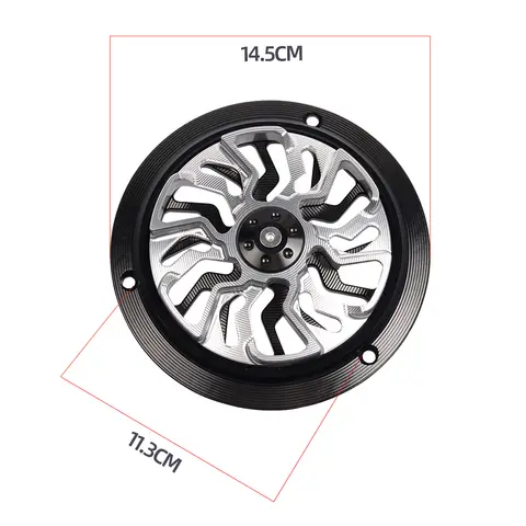 मोटोनेटा इटालिका WS150 WS 150 स्पोर्ट मोटरसाइकिल एक्सेसरीज़ इंजन रेडिएटर गार्ड कवर रोटेट कूलिंग फैन कवर के लिए 8 best sales डब्ल्यूएस 150 - №1