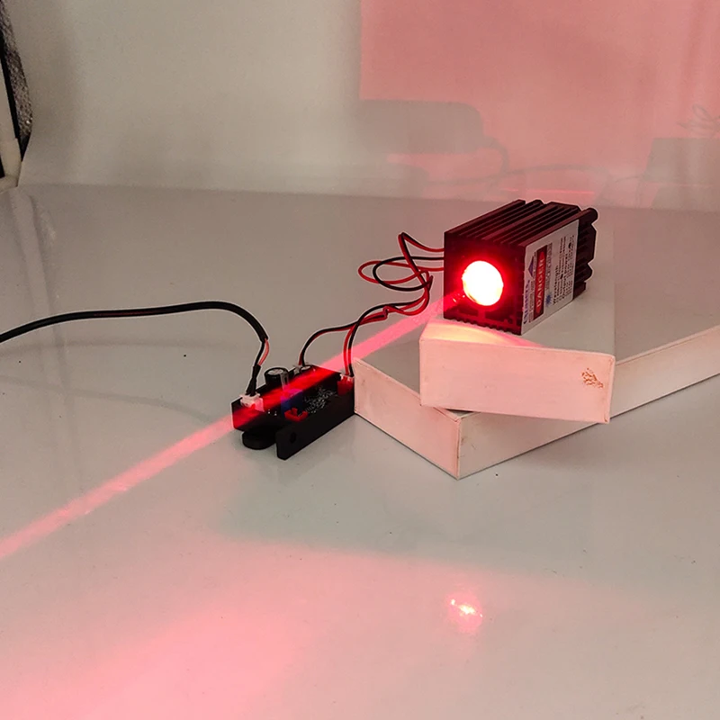 

Oxlasers 1W 635nm Red Laser Module 500mW 638nm TTL PWM Laser Coarse Light