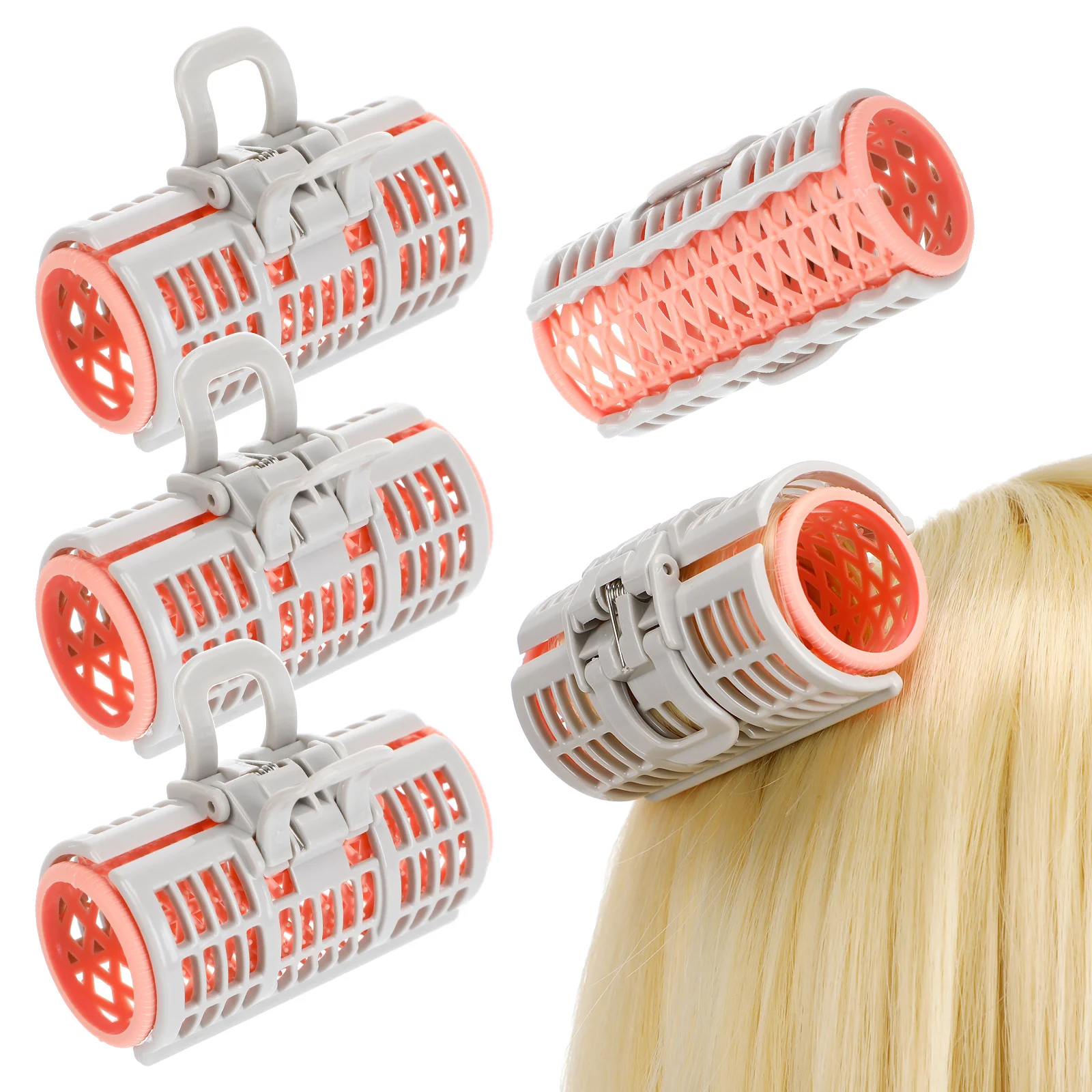 

Набор из 6 регулируемых бигуди для объема у корней и создания волнистого образа, инструмент для ежедневной укладки волос для женщин