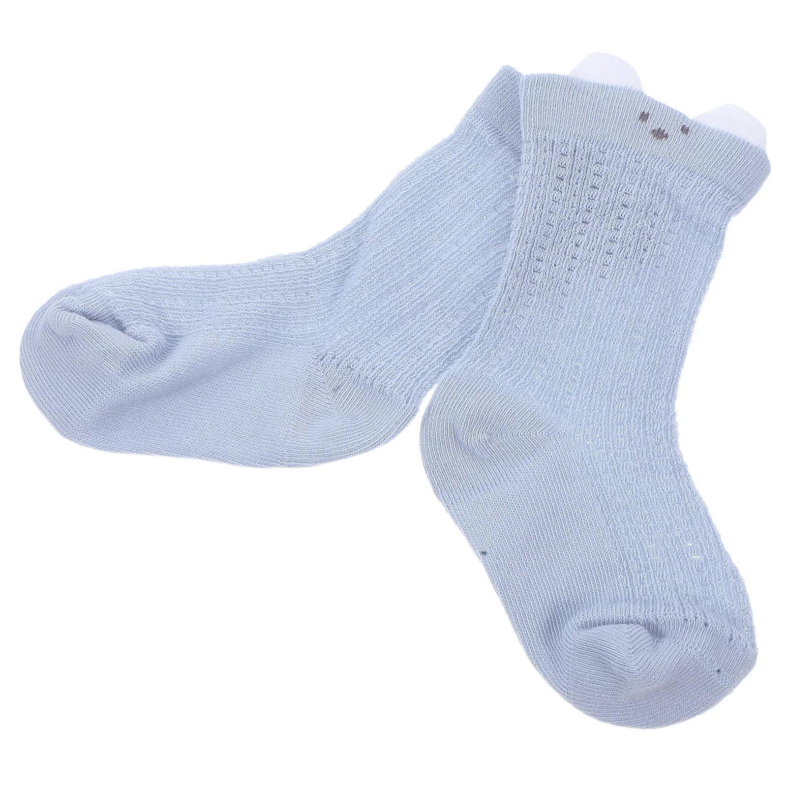 

1Pair Breathable Mesh Baby Socks Cotton Lightweight Socks for Newborn Toddlers 4-12 Months Unisex Infants Summer Footwear