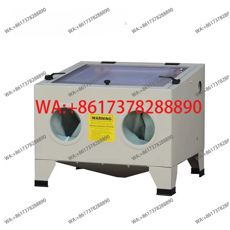 White small sandblasting machine, rust removal, oil removal and impurity removal hardware, machine tools 8228