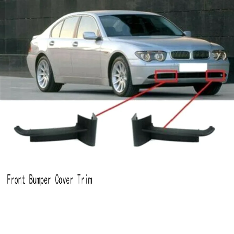 Auto Voor Links Trim Bumper Cover Cap Grille Grill Voor Bmw E65 E66 745i 745li 2002-2005 51117056093