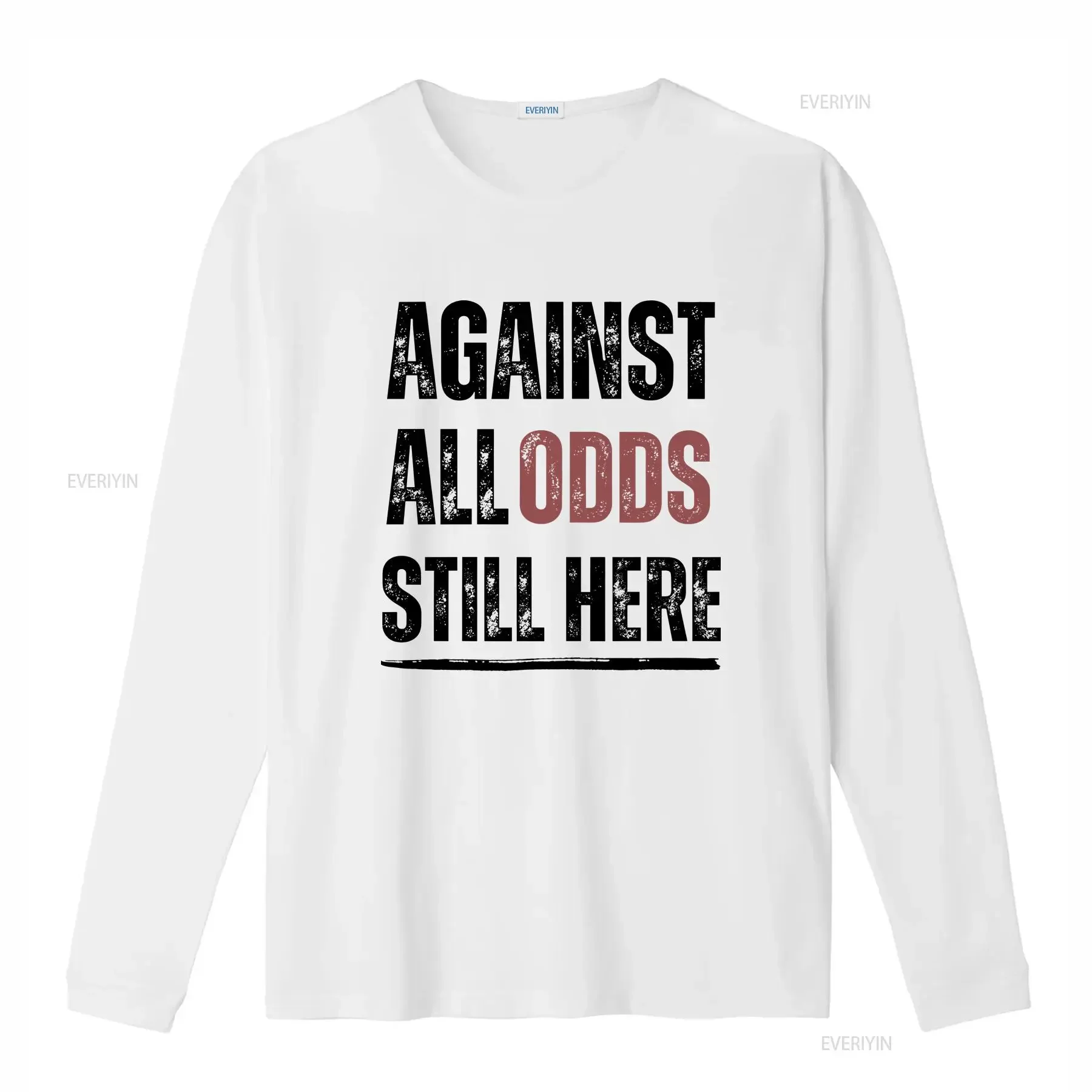 Against All Odds T shirt Recovery NA AA gift 12 Step Sobriety vintage Washed Comfortable designer clothes Stretched Versatile