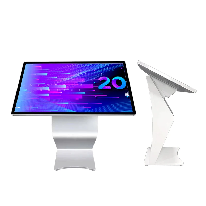 

32 43 49 55 65 Inch Monitors Mall Stands Retail Store Subway Elevator Wayfinding 10-Point Touch Screen Self Service Payment