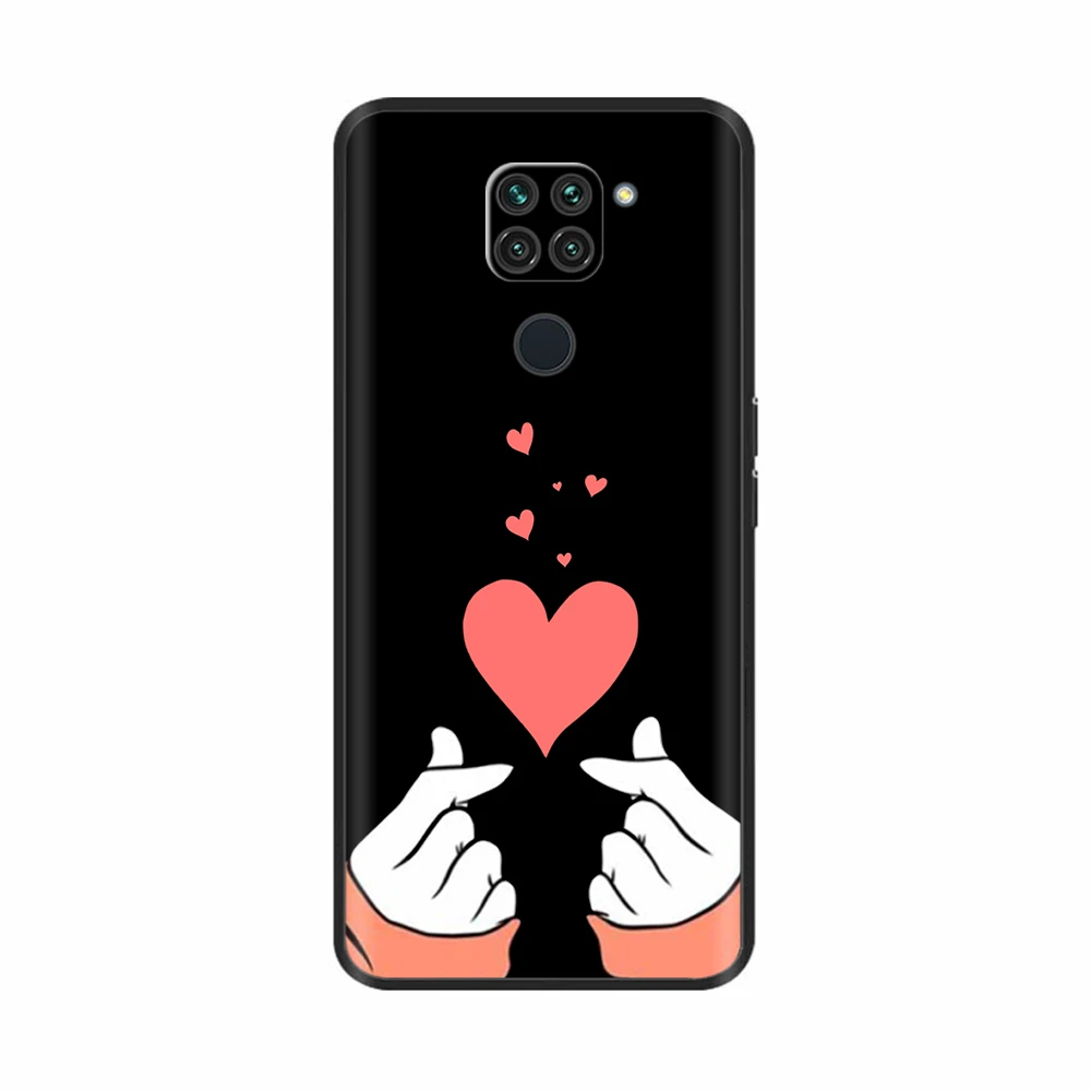 Case For Xiaomi Redmi Note 9 Case Soft Black Silicon Back Cover For Redmi Note9 Cover Redmi Note 9 Case Funda Coque Bumper Shell