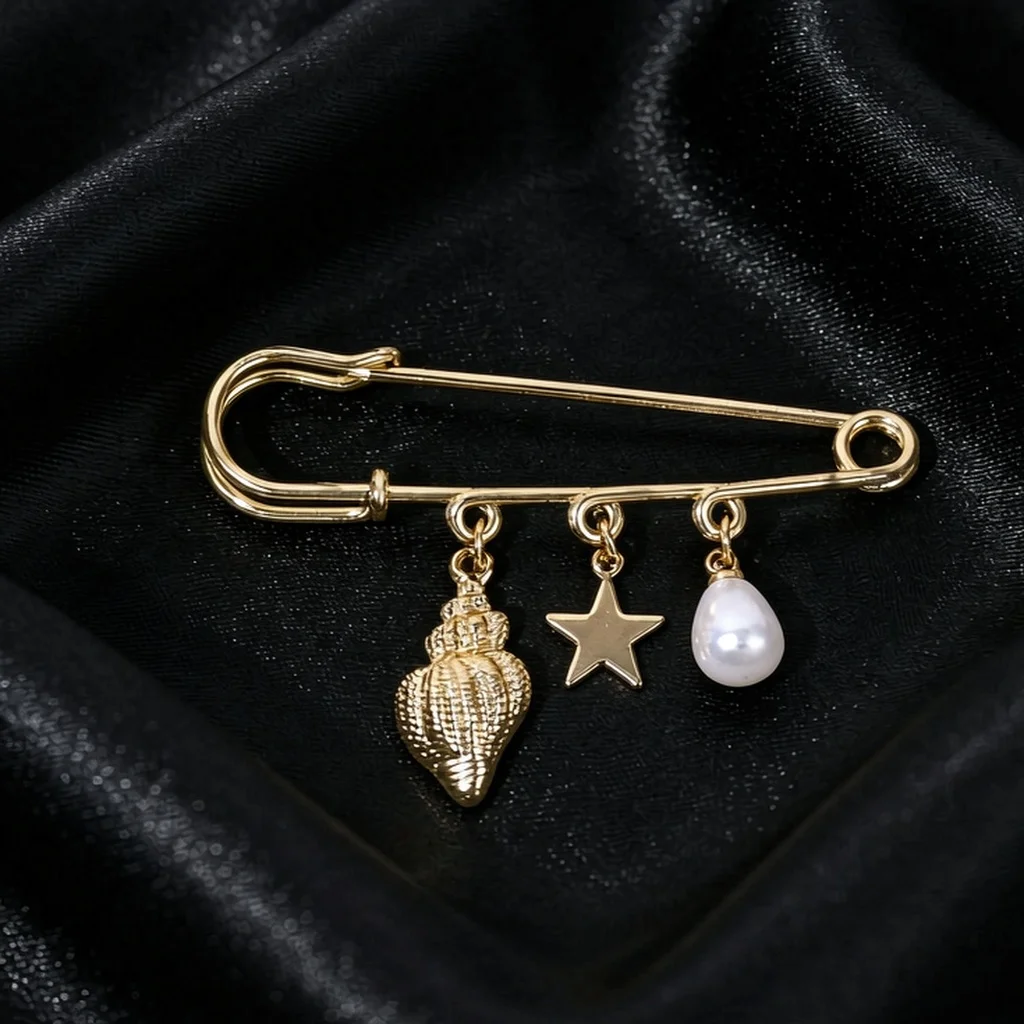 2026 Silk Clip Anti-Exposure Brooch Metal Buckle Business Banquet Brooch Shoe Metal Badge European Retro Style Collar Accessory High-End Shoe Decoration Hidden Buckle Light Luxury Waterproof Personalized Anti-Exposure Gadget Commuting Metal Lapel Pin Brooch Corsage Best Matching Decorative Pin Date Accessory