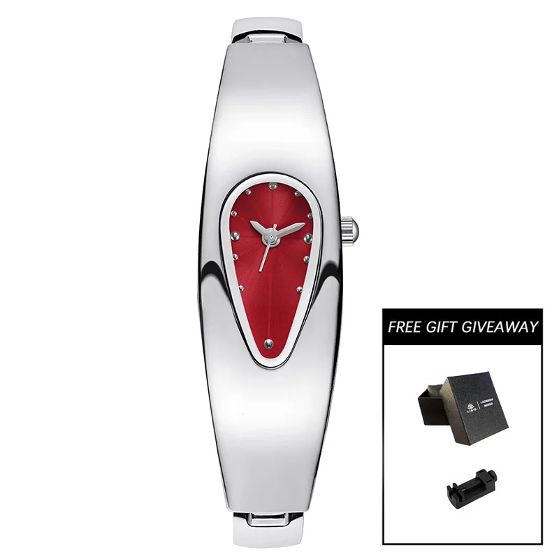 Y2K Watch Shaped Teardrop Bracelet Watch Female Couple Light Luxury Senior Sense of Antique Wind Gift Ladies' Quartz Wristwatch