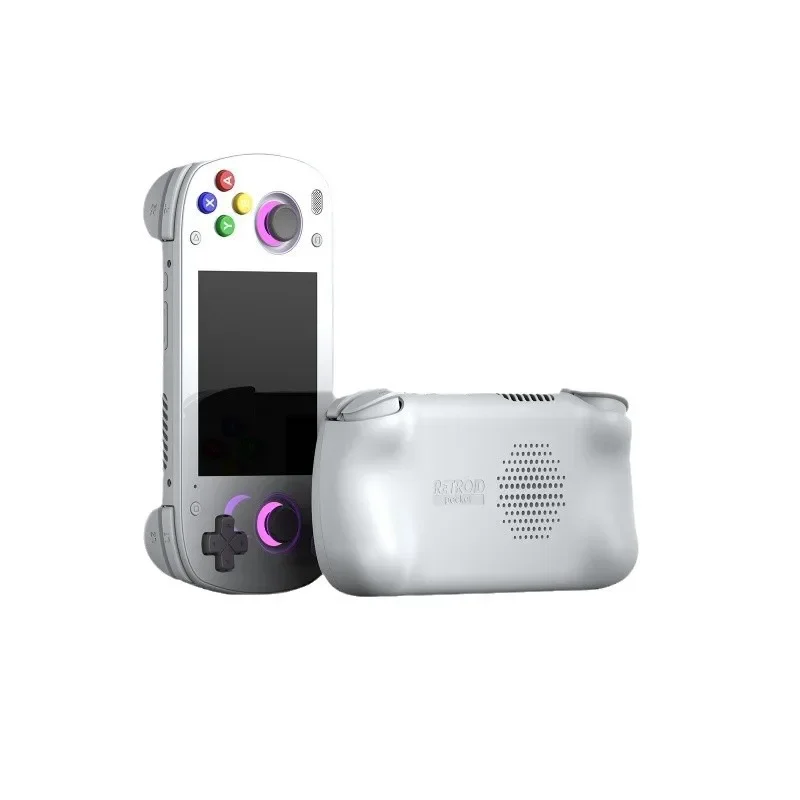 Горячая Распродажа 2025 года, новая портативная игровая консоль RPmini Snapdragon 865 6 + 128 Android в стиле ретро, портативная игровая консоль высокого разрешения OLED