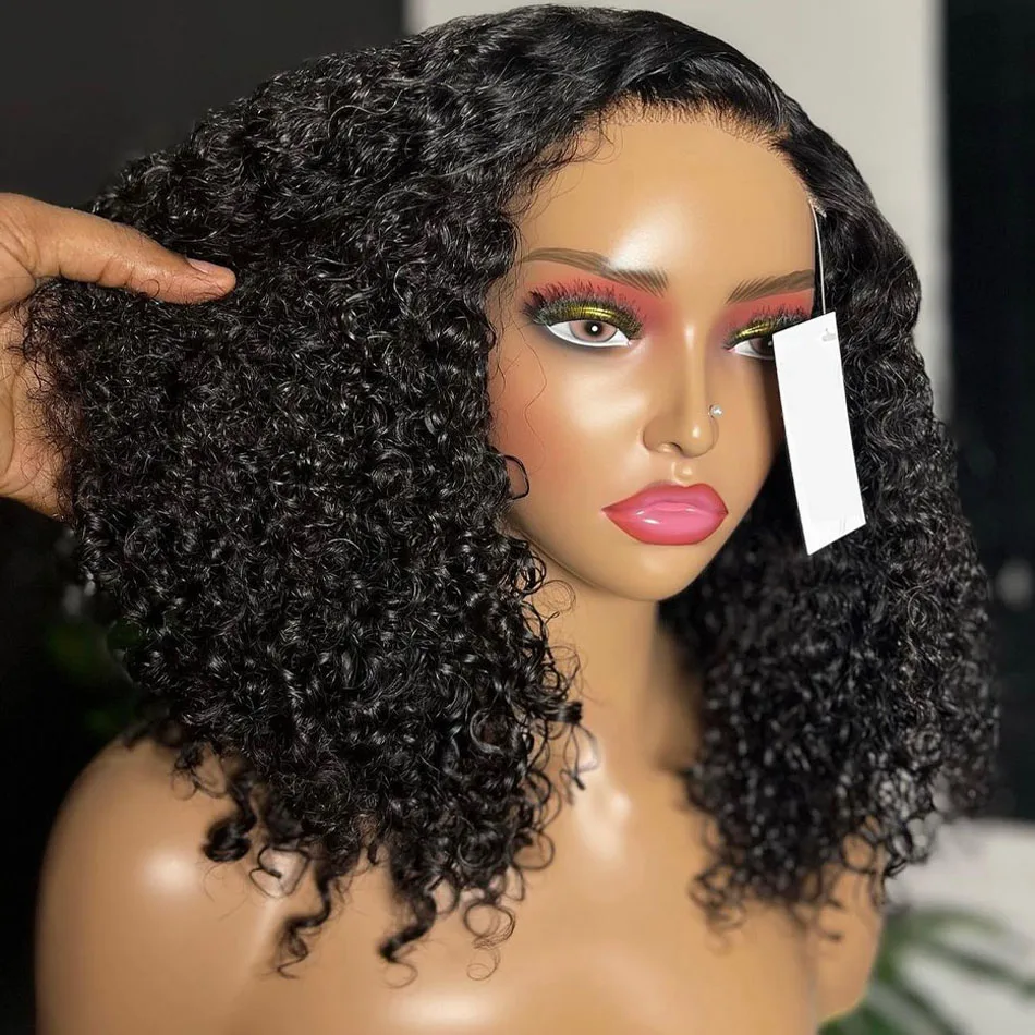 

Mossily High 250 300 Density Curly Bob Wig Human Hair 5x5 Glueless Human Hair Wigs Brazilian Deep Wave 13x6 Hd Lace Frontal Wig