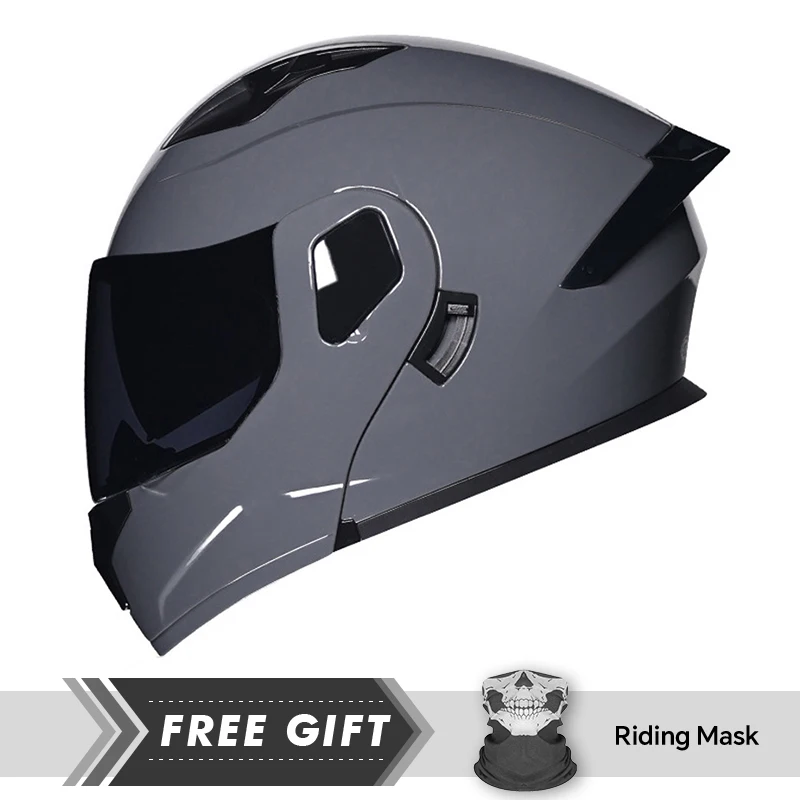 Protection Ventilation Motorcycle Helmets Crash Headpiece Full Face Helmet DOT Certification Modular Helmet Flip Helm