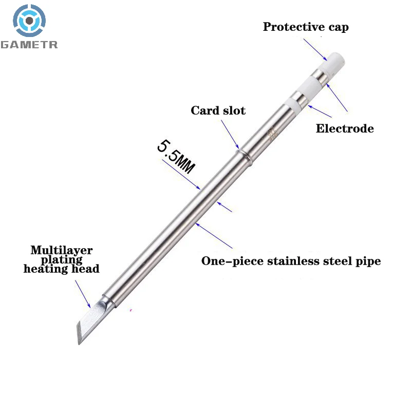 SH72 Soldering Iron Tips Replacement Heater Soldering Head Universal No T12 Welding Station Digital Electric Heater Solder Tip