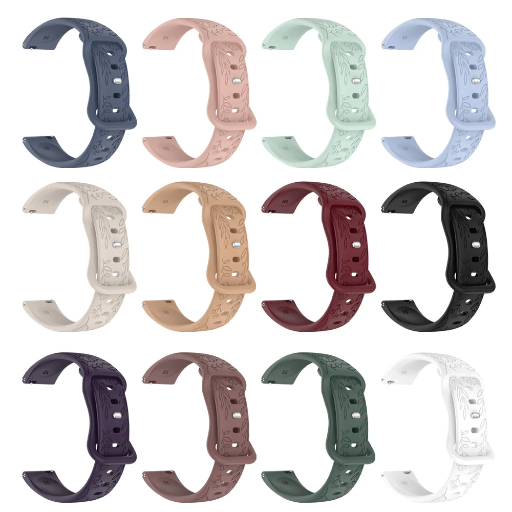 20mm 18mm Silicone Wrist Band For Garmin Venu 4 41mm Venu 3S 2S 2 Plus Strap Bracelet For Huawei Watch GT6 5 41mm Watchband Belt