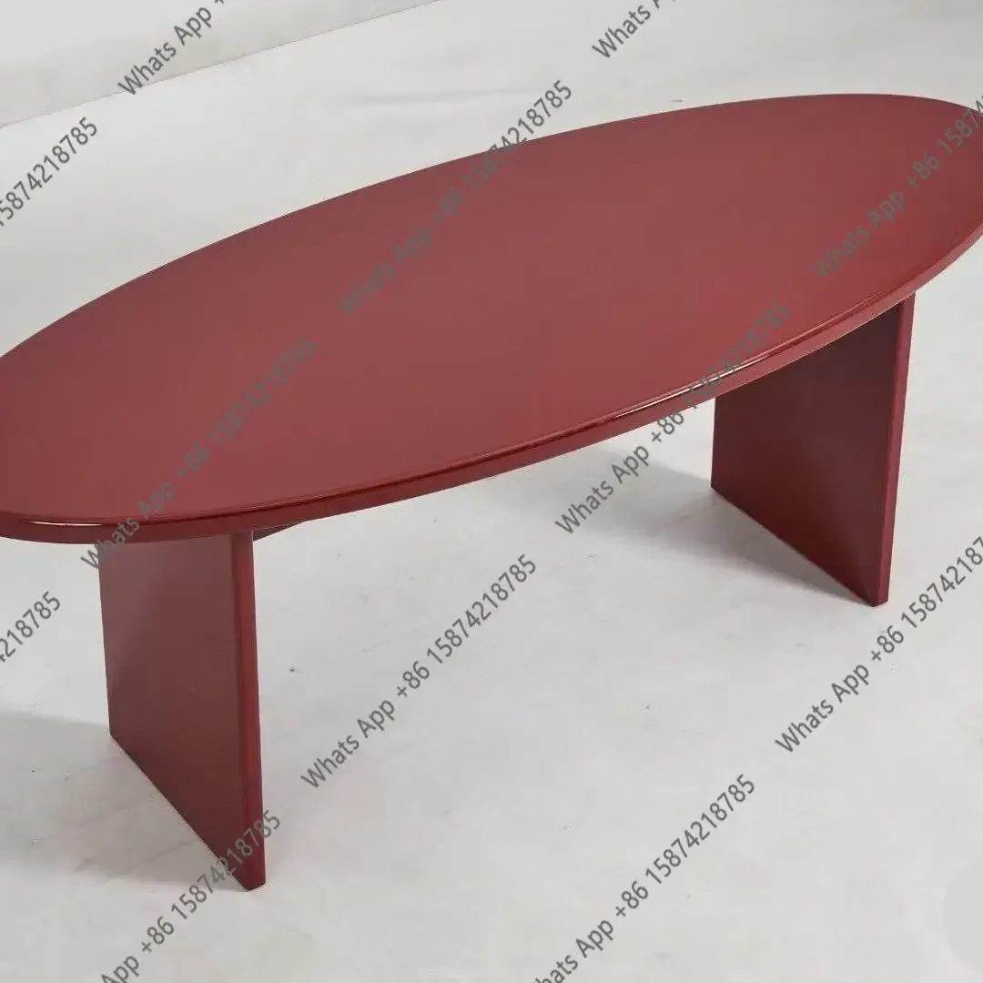 U65 Medieval Designer New Italian Minimalist Solid Wood Dining Table High-end Office Desk Workbench