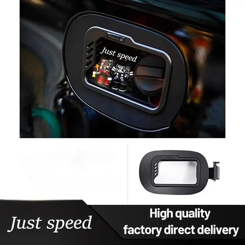 

New Personalized Edition Clear Fuel Tank Cap Mount For Land Rover Defender 90 110 2020-2026, Transparent Visible Gas Cap Cover