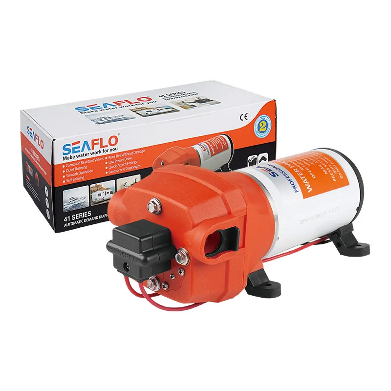 Factory Direct SEAFLO Booster Pump Marine RV Water Pump Solar DC Electric Pressure Pump