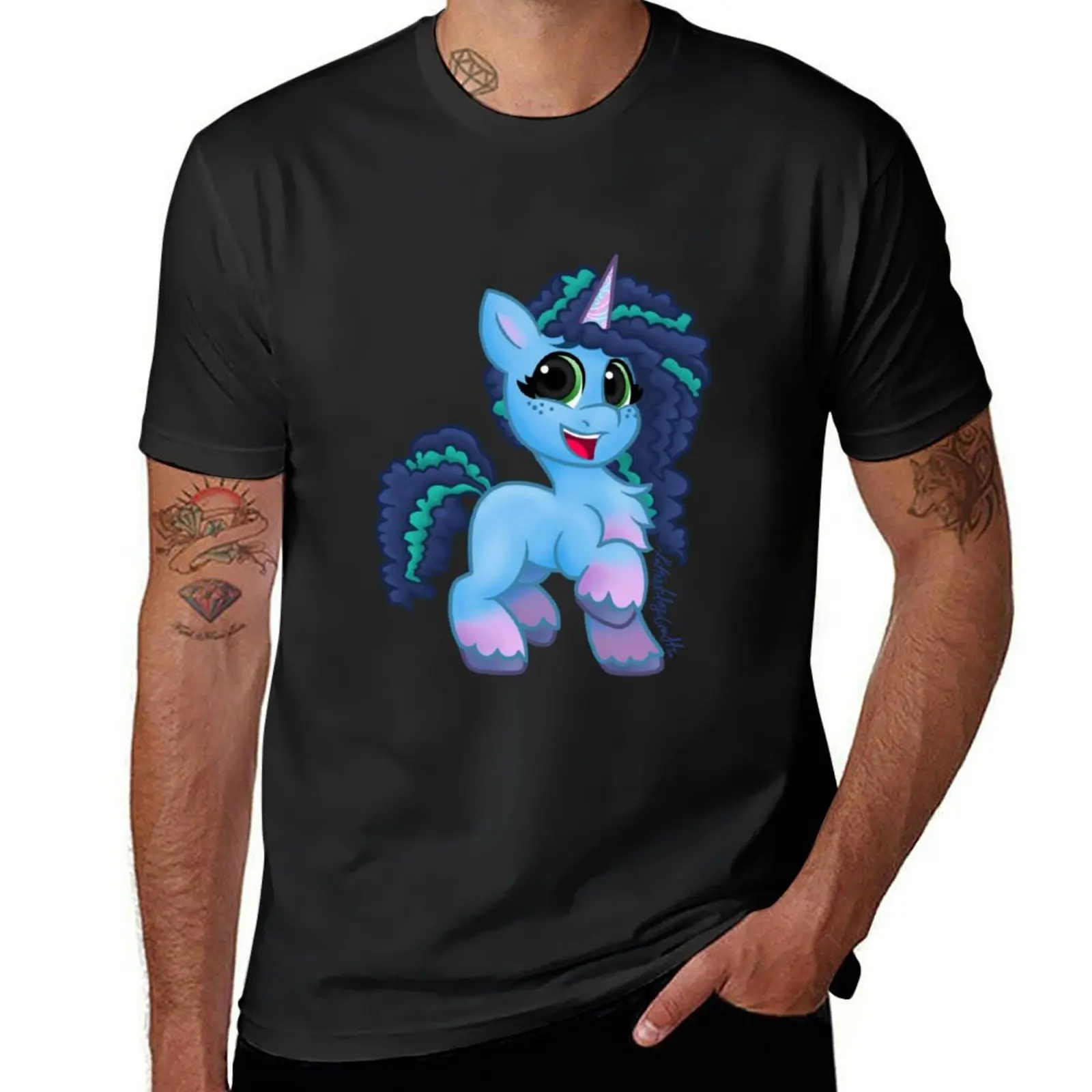 Chibi Misty BrightHouse!... I mean BrightDawn T-Shirt oversizeds quick-drying t shirt for men