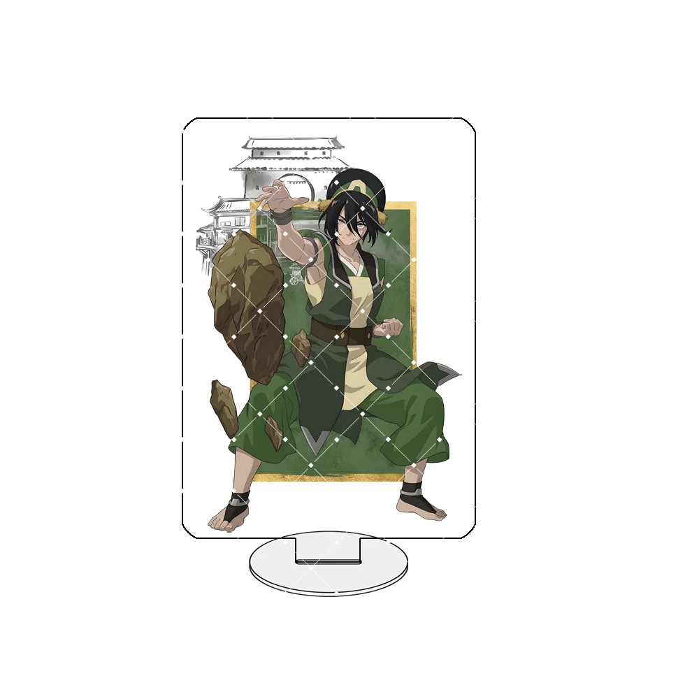 Avatar: The Last Airbender Anime Katara Zuko Style Acrylic Stand Key chains Cartoon Figure Desktop Decor Gift15cm