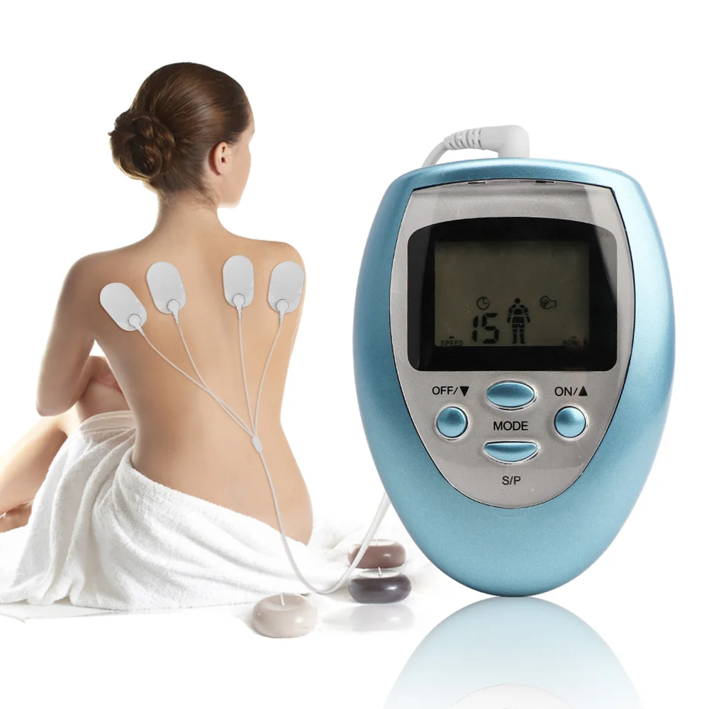 TENS Muscle Stimulator Electronic Pulse Massager 8 Modes EMS Acupuncture Electrical Therapy Physiotherapy Health Care Machine