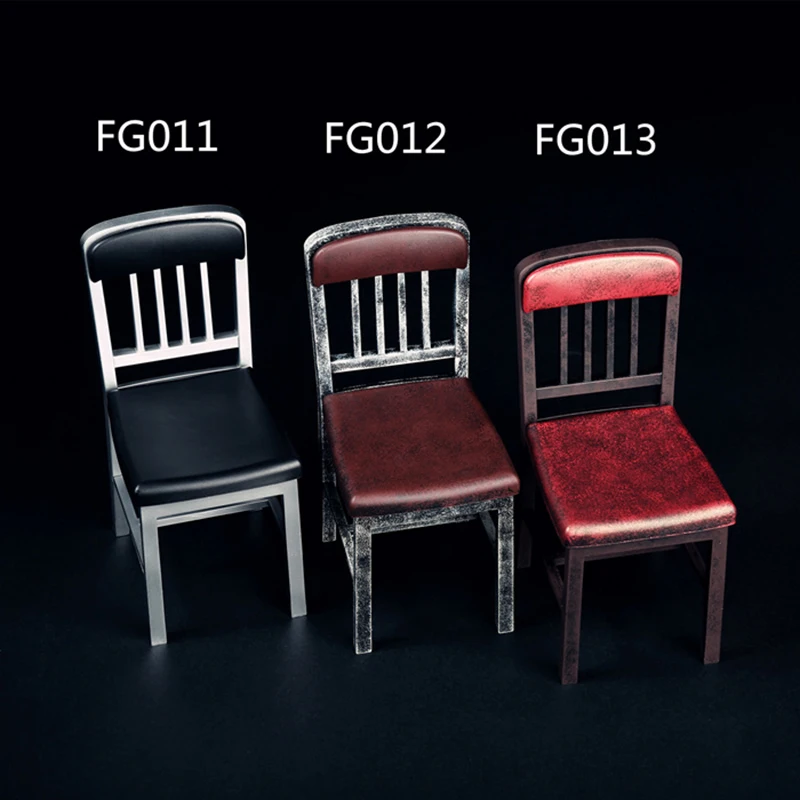 1/6 Fire Girl Toys FG011/FG012/FG013 Metal Color Chair Model Assembly Version Gangster Doll Model