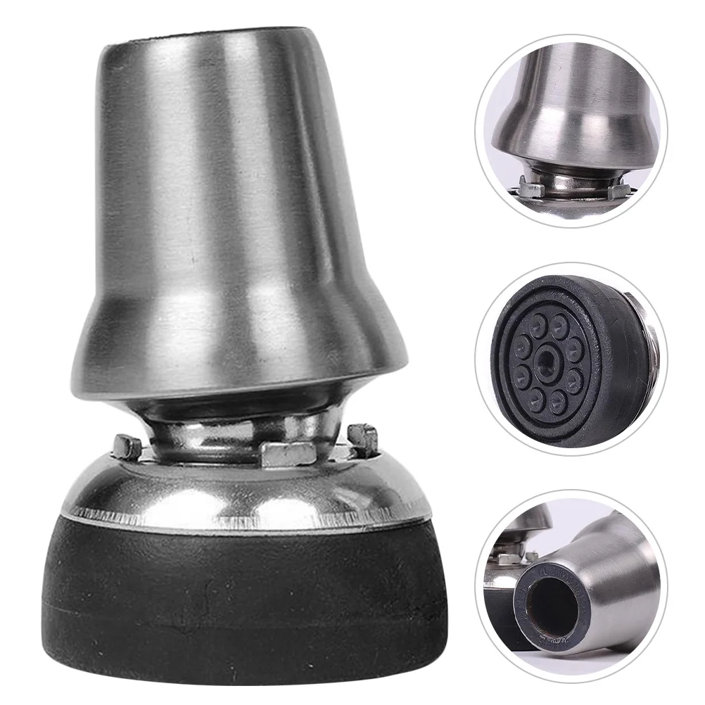 

Anti-Skid Cane Tips 19Mm Stainless Steel Walking Stick Foot Covers Non-Slip Crutch Feet Tip For Trekking Poles Health Care