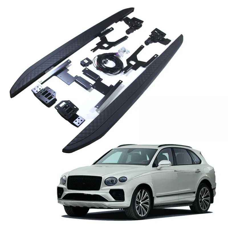 High Quality Automatic Retractable Electric Running Board Anti Slip Side Footrest SUV Exterior Upgrade Parts