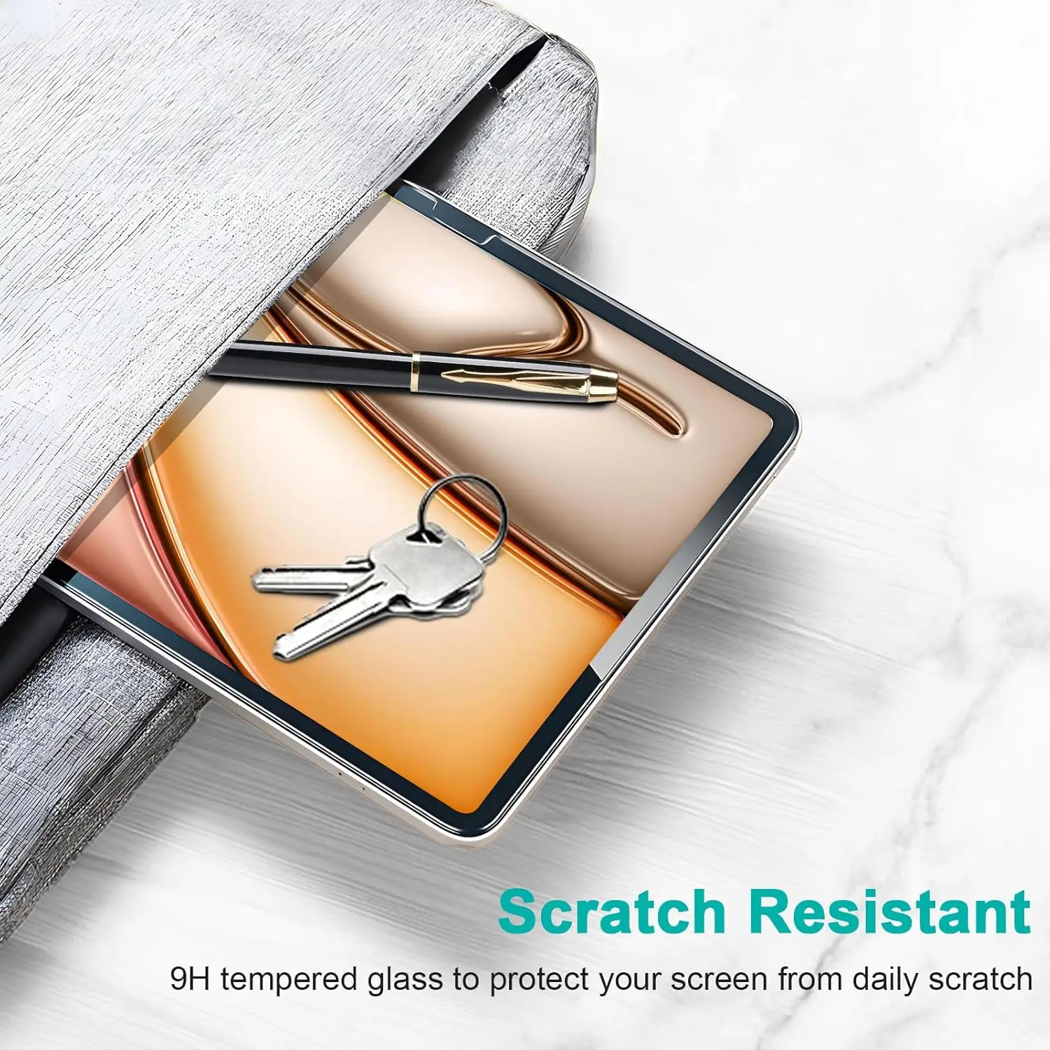 Dla iPad Air 13 2025 M3 Szkło hartowane na ekran 13-calowy tablet Anti Scratch HD Przezroczysta folia ochronna A3269 A3268 A3271 — zdjęcie produktu 5
