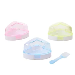 1pc Pet Hamster Box Bath Sand Room House Bathroom Cage Box for Hamster Mouse Toilet for Small Animal Pets Supplies