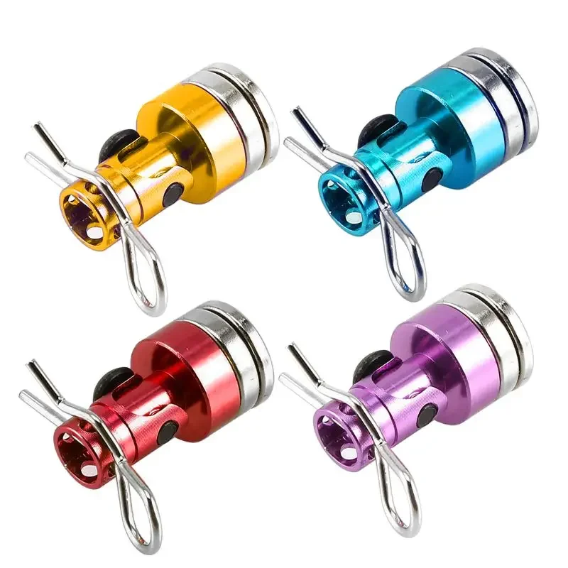 4pcs Magnetic Stealth Invisible Body Post Mount Contact Shell Column + Clips For 1/10 RC Drift Car Trxs HSP Sakura Redcat