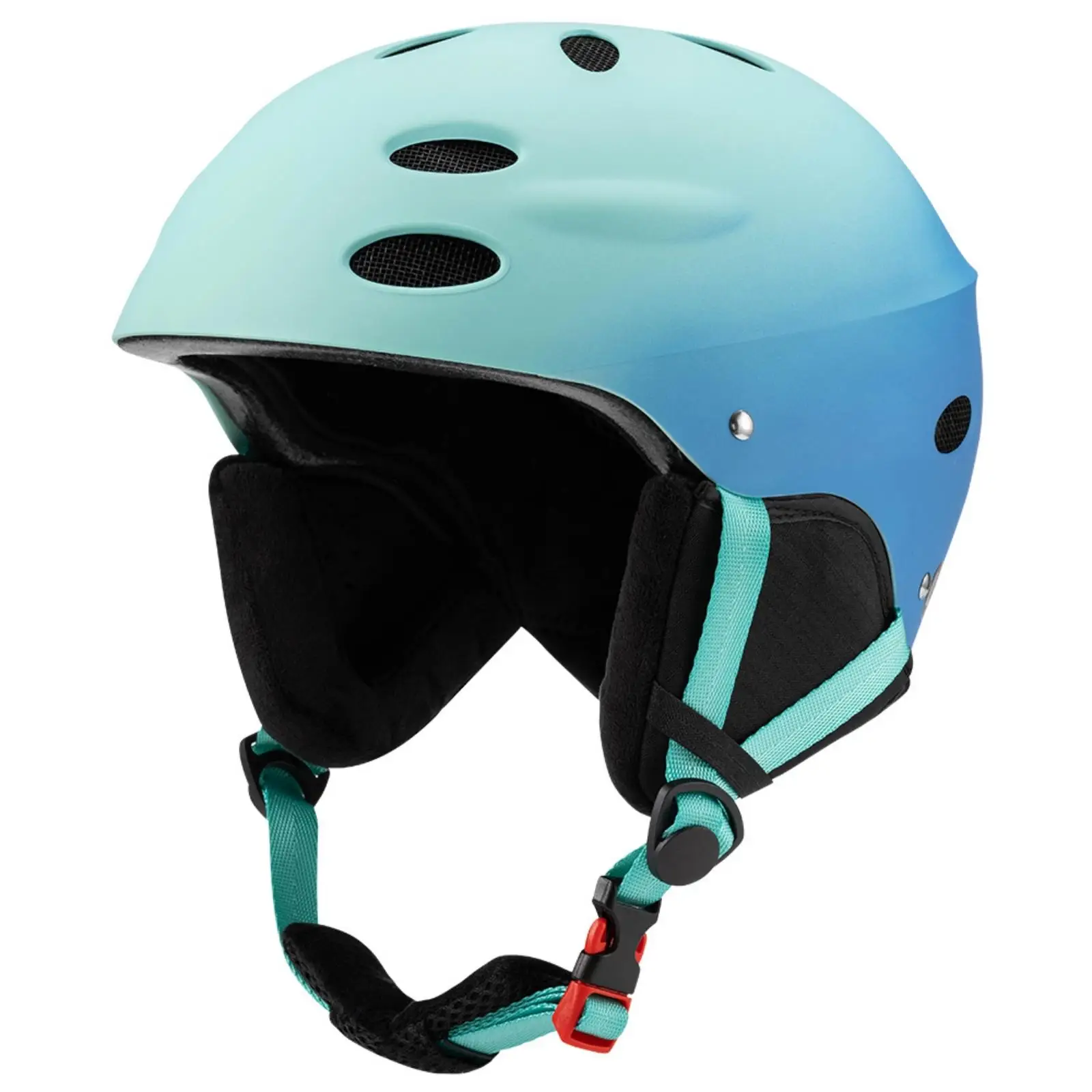 Adult Winter Helmet for Skiing and Snowboarding with Soft Padding and Wind Blocking Lining for Outdoor Mountain Resort Use