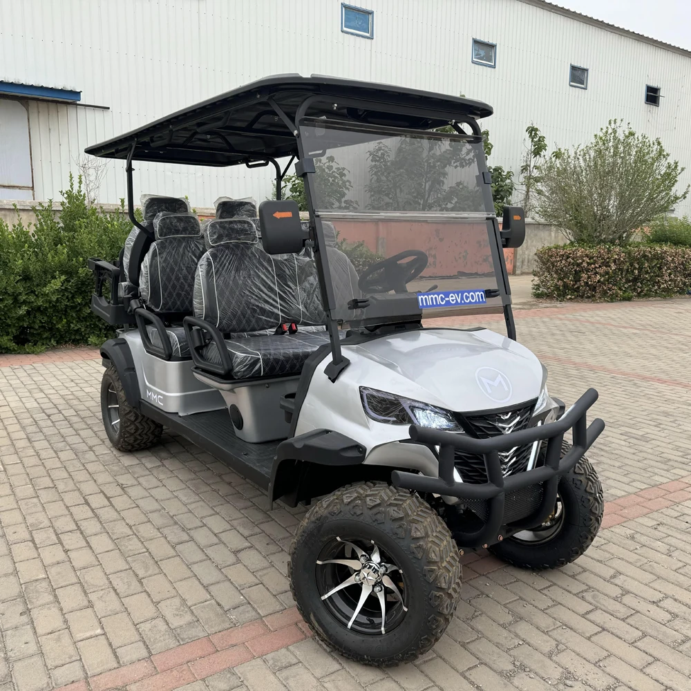 High Quality Exclusive 4 6 Seaters 300cc 350cc Gas Powered Aluminum Alloy Frame Lifted Off Road Gasoline Golf Cart