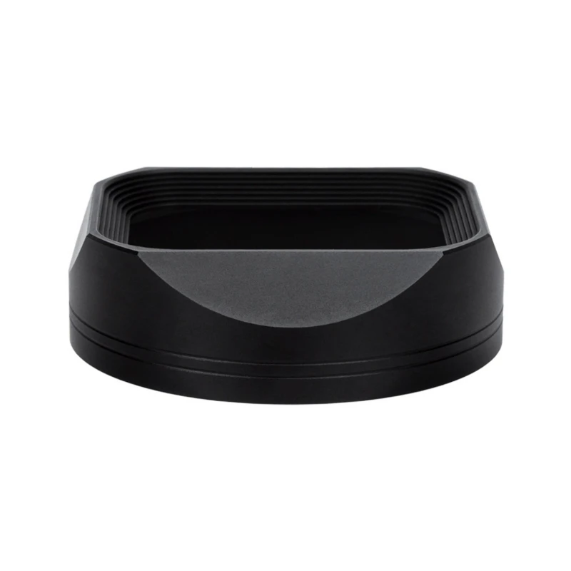 

C7AB Professional Square Lens Shade For Camera Lens AntiReflection Aluminum Hood