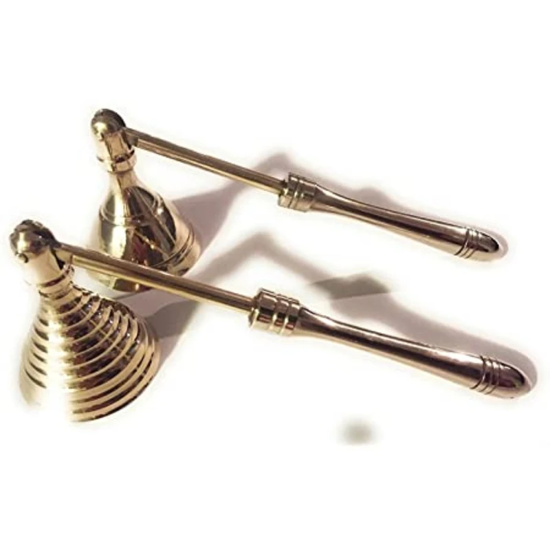 Bell Shape Silver Stainless Steel Gold Plating Coated Brass Candle Snuffer at Wholesale Price Candle Tools Candle Wick Snuffer