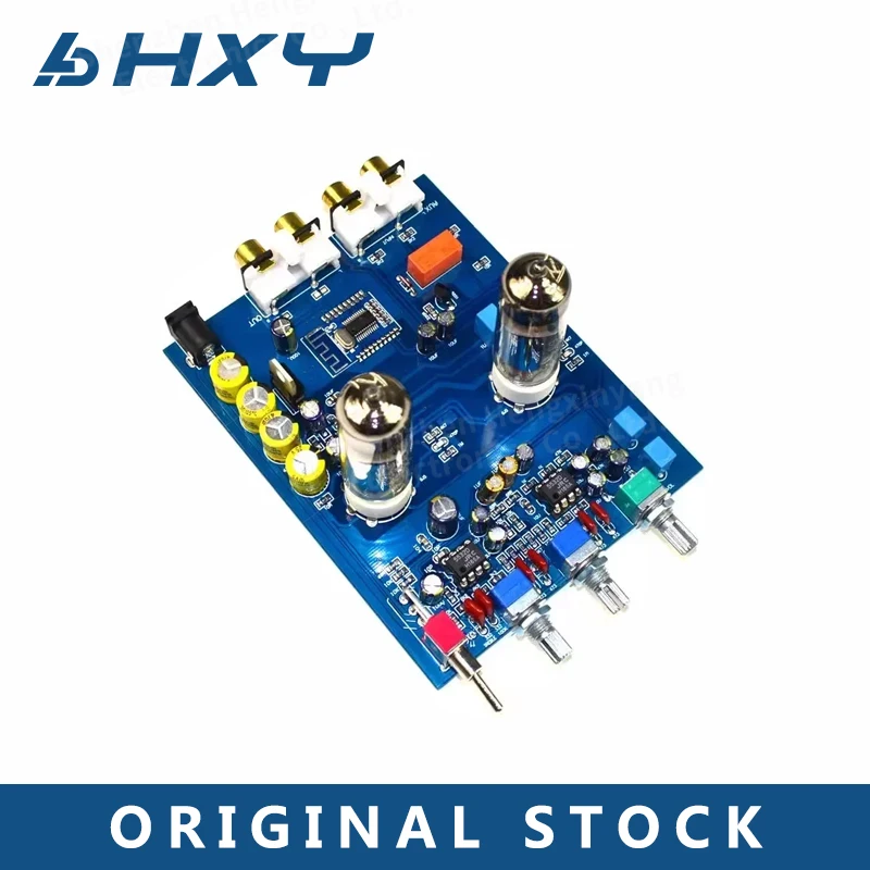 

Amplificador Bluetooth ламповый предусилитель Fever Hifi 6J5 желчный ламповый предусилитель NE5532 предварительный усилитель плата управления тоном новый
