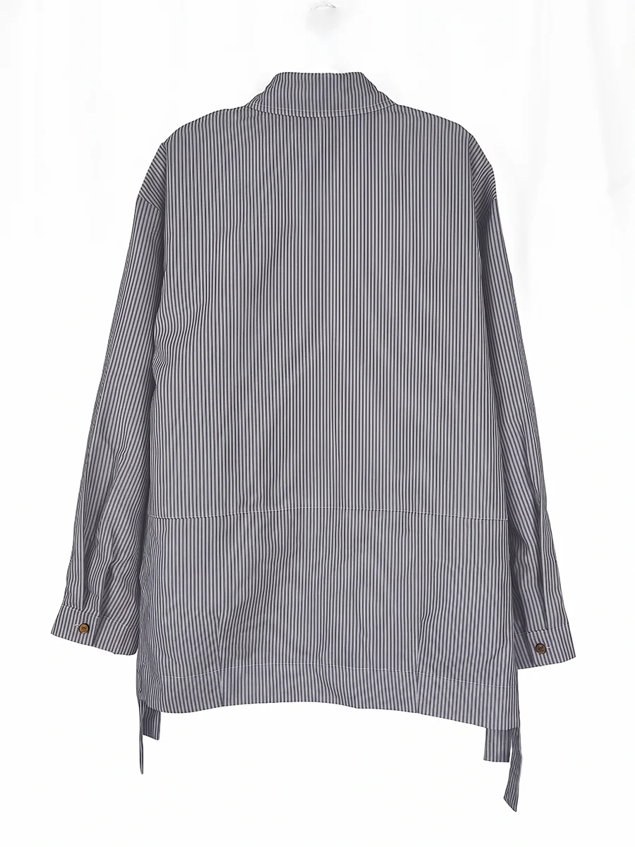 Kemeja Wanita Vintage Bergaris - Embellish Knit ulasan dan harga