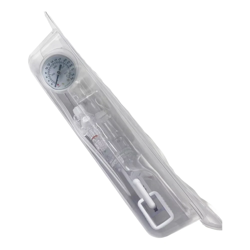 Veterinärmedizinische Ballondilatations-Druckpumpe mit Druckvorrichtung 20ml 30atm Einweg-Wirbelsäulen-Ballon Chirurgisches Expansionswerkzeug – Detail 5