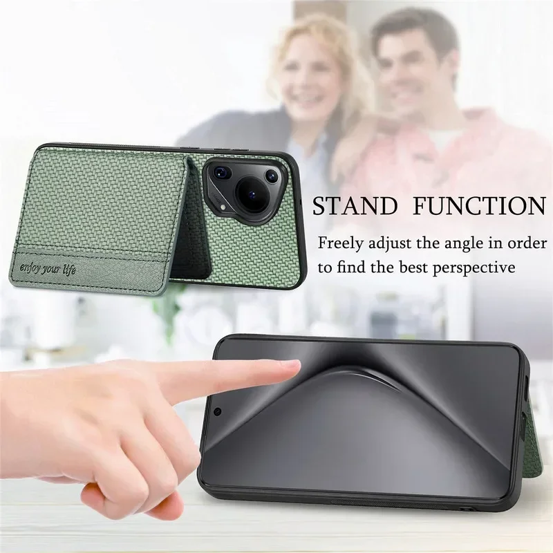 Case For Huawei Pura 70 Pro Plus 70 Ultra Wallet Card Holder Leather Phone Cover for Huawei P60 P50 Pro Magnetic Stand Bag Cases