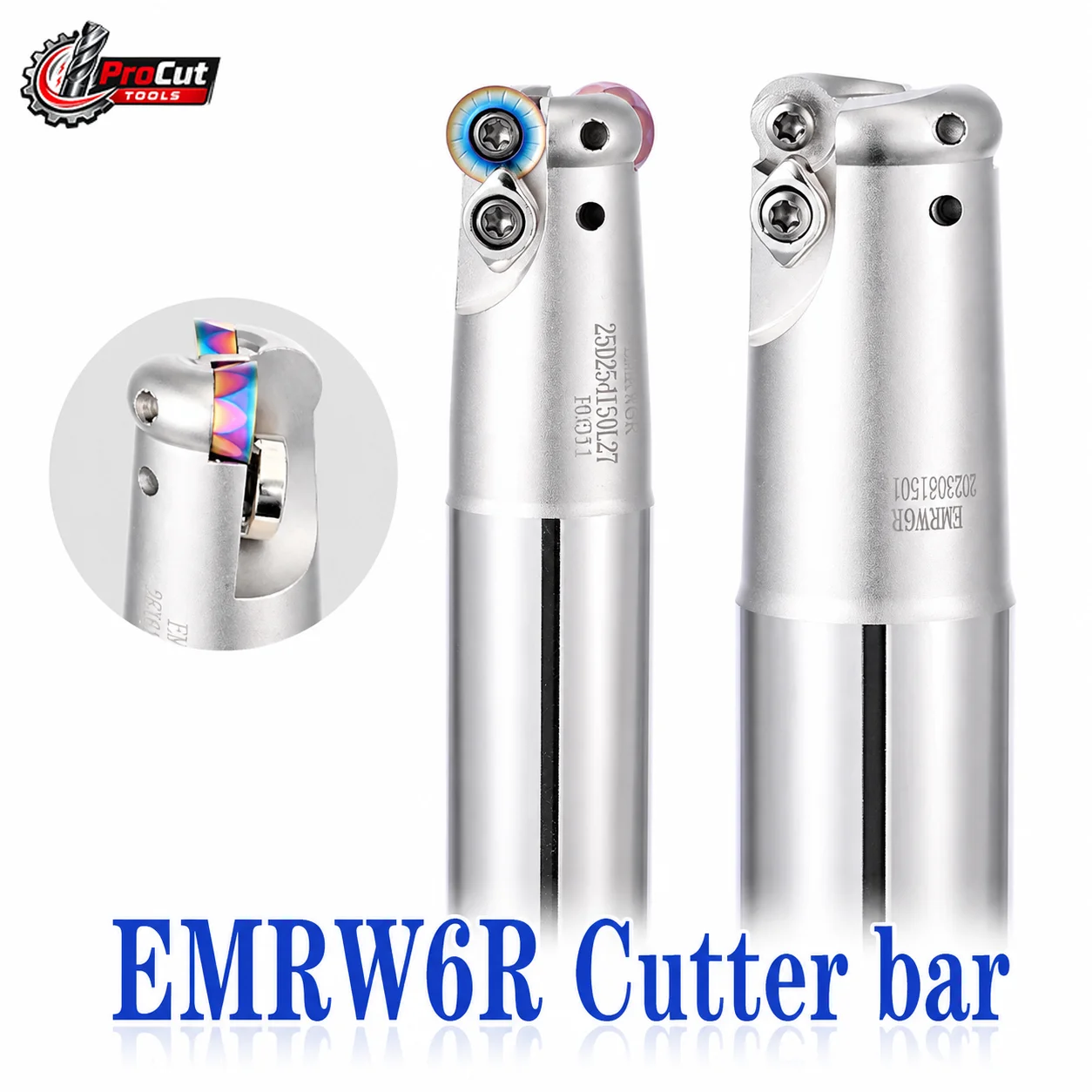 emr-emr6r-emrw6r-丸鼻フライスカッターヘッド、cncフライス加工用、fmbツールホルダー対応、超硬フライス工具部品