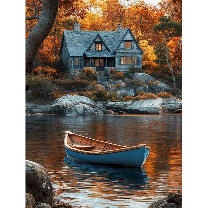 

GATYZTORY DIY Frame Coloring By Number Landscape Kits Painting By Number Modern Drawing On Canvas HandPainted Art Gift